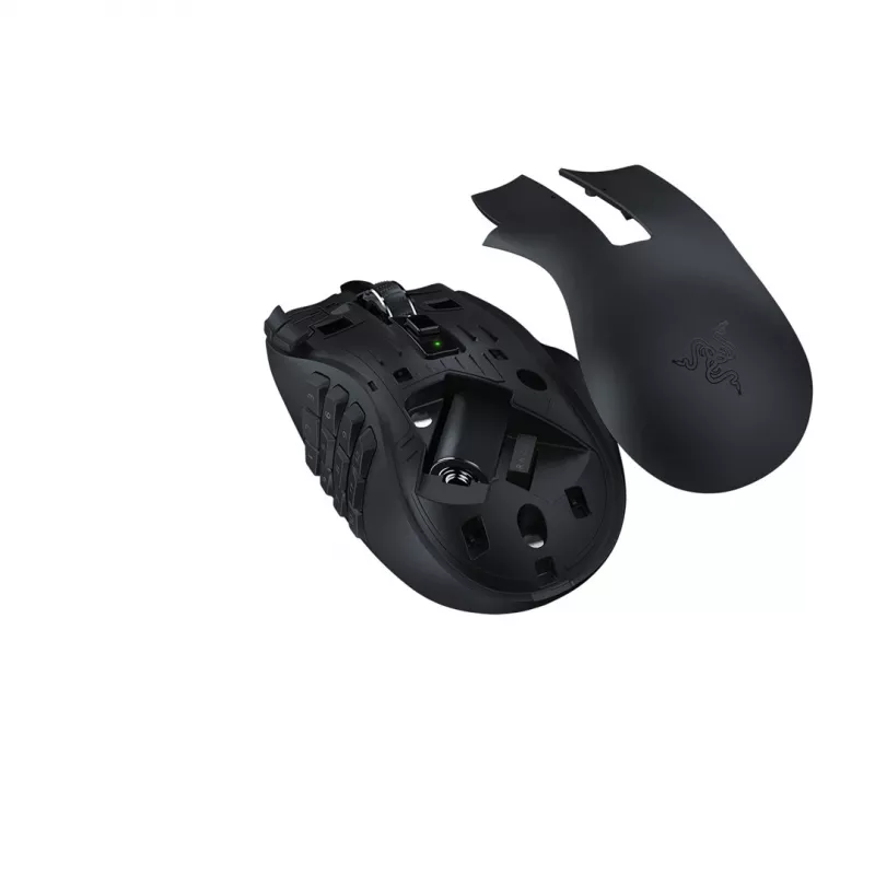 Razer Naga V2 HyperSpeed belaidė pelė žaidėjams, juoda
