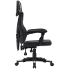 CANYON Flow MCH01 Mesh Black White kėdė žaidimams