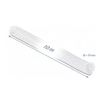 Pintas kabelių apvalkalas DeLOCK 20819 10 m x 19 mm baltas
