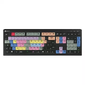 Logickeyboard LKB-EDIUS-A2PC-FR klaviatūra, USB, AZERTY, prancūziška, juoda