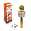 Manta MIC20-GL Gold belaidis karaoke mikrofonas su garsiakalbiu