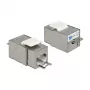 Keystone modulis DELOCK 86404 RJ-45 sidabrinis, 38,5×22,3×17,3 mm