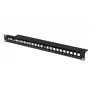 Patch panel 1U Lanberg PPKS-1024-B