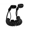Įkrovimo kabelis DEFENZO SPIRO AC11 5 m USB Type-C greitasis įkrovimas, 2 tipo transporto priemonės jungtis, 11 kW, IP55