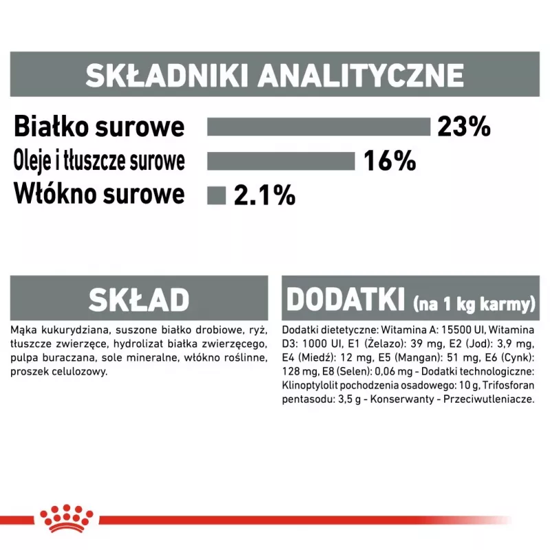 Sausas šunų ėdalas Royal Canin Mini Dental Care 3 kg – suaugusioms mažų veislių šunims, paukštienos skonio, dantų priežiūrai