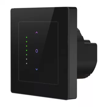 Išmanusis žaliuzių jungiklis Avatto CS20-EU-B WiFi jutiklinis valdymas ritininėms žaliuzėms ir užuolaidoms