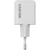 Canyon Charger CU20AC GaN 20W PD, 2 prievadai (USB-A/USB-C) balta mažmeninė (CNS-CUW20AC)