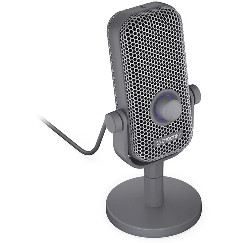 Mikrofonas ENDORFY Solum Voice S Alt Gray EY1B024 su USB jungtimi