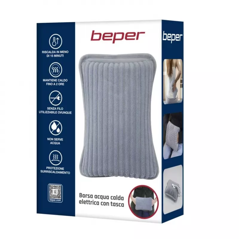 Elektrinis karšto vandens butelis Beper P203TFO002