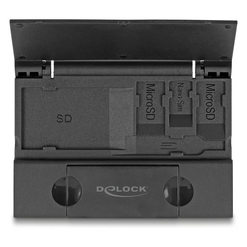Card Reader DeLOCK 91014 USB 3.2 Gen 1 Type-A / Type-C Juoda MicroSD SD