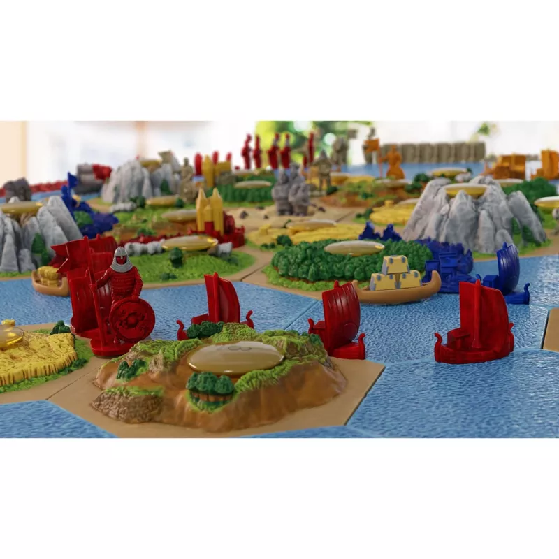 Kosmos KOO Catan 3D – Jūrų tyrinėtojai + Miestai ir riteriai plėtinio rinkinys