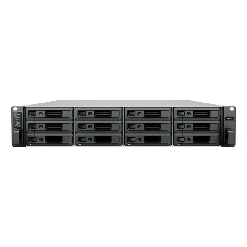 Synology SA3410 NAS serveris Xeon D-1541 16GB 12x0 HDD 4x1GbE 2x10GbE 2U 2x550W 5Y