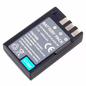 Papildoma įkraunama baterija Extra Digital EN-EL9 7,2 V 1500 mAh, skirta Nikon