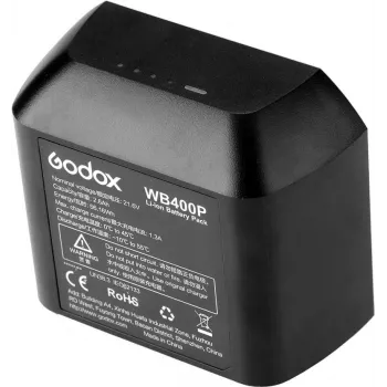 Akumuliatoriaus priedas blykstei Godox WB400P Li-Ion 2600 mAh 21,6 V