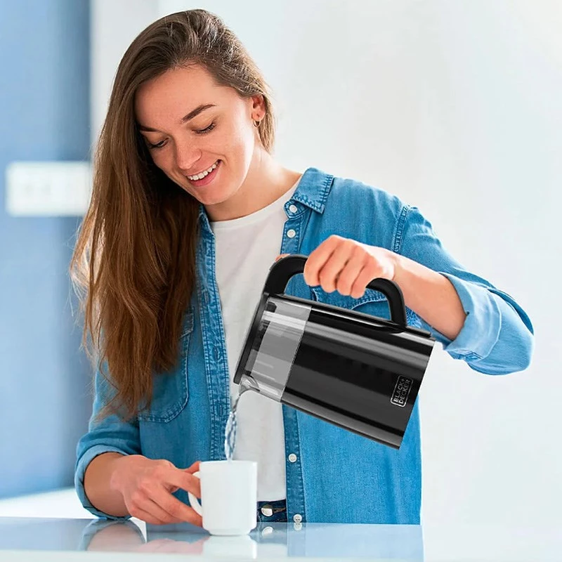 Elektrinis virdulys Black & Decker 1,7 l 2200 W juodas