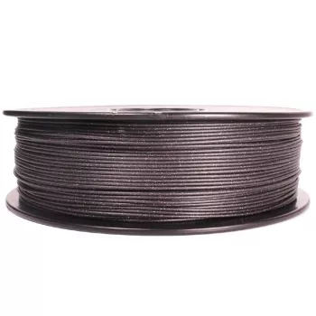 Flashforge PLA filament „Three galaxy“ 1,75 mm 1 kg juodas 3DP-PLA-MX3-01-GBK