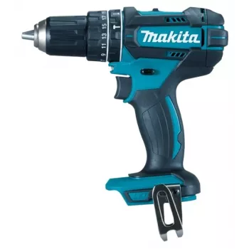 Mikrosraigtinis gręžtuvas Makita DHP482Z be akumuliatoriaus 1.8 kg Juoda, Mėlyna