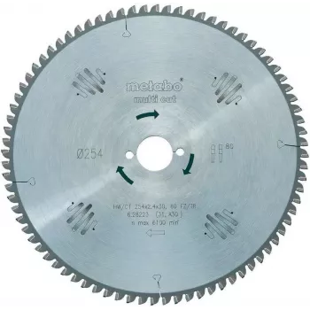 Pjūklo diskas Metabo 6.28083.00 216x30 mm 60 dantų, storis 1,8 mm