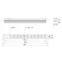 GEMBIRD EG-PDU-10C132C19 – 10x C13 lizdų, 1U stovo, 16 A C19 įvadas, 2 m laidas, 3500 W