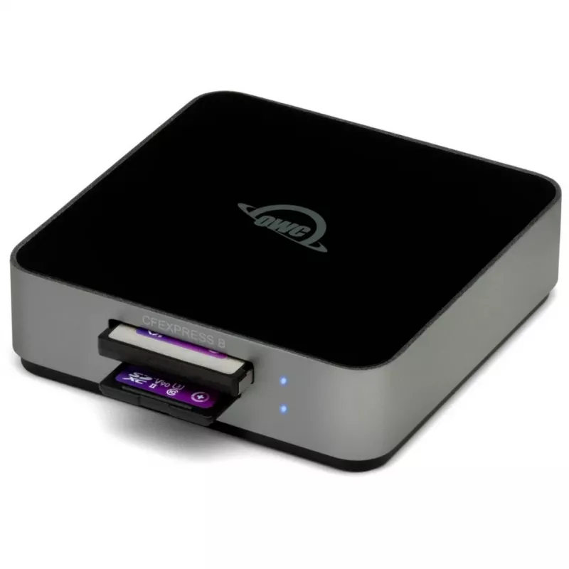 Kortelių skaitytuvas OWC Atlas SDXC UHS-II / CFexpress Type B USB-C 3.2 Gen 2 (OWCTCCFXBSDRDR)