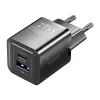 Vienos prievado USB-C sieninis įkroviklis Vention FEQB0-EU, 30 W, juodas