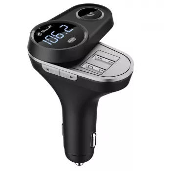FM siųstuvas Tellur FMT-B5 USB 3.0 5 prievadų, juodas