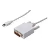 Kabelis DisplayPort 1.1a mini DP-DVI tipas MM 2.0m