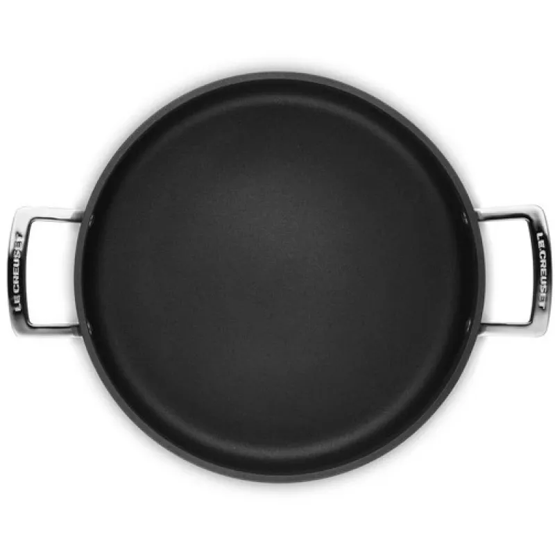 Le Creuset Toughened Non-Stick keptuvė su stikliniu dangčiu 28 cm