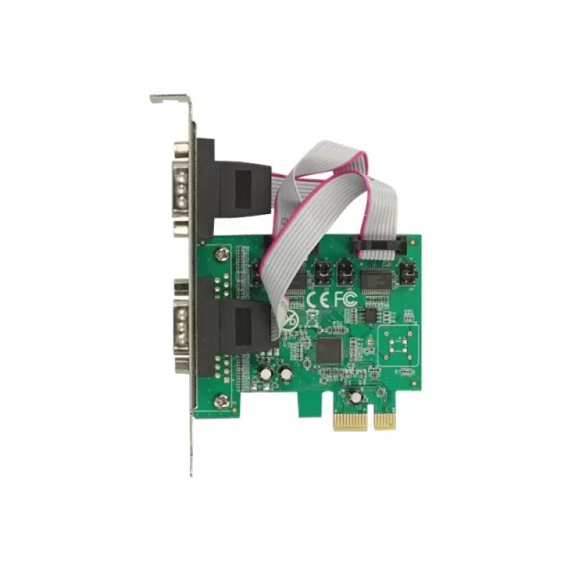 DeLOCK 89641 PCIe kortelė su dviem RS-232 prievadais