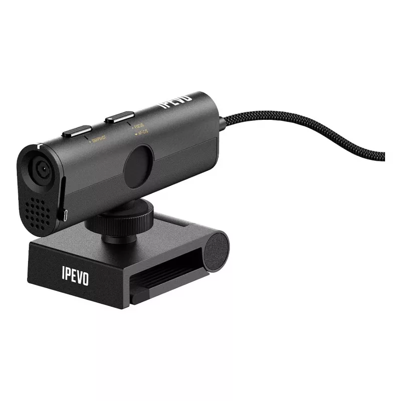 Dokumentų kamera IPEVO CDVU-16IP juoda – 13 MP jutiklis, USB 2.0, iki 3840×2880 vaizdo