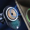 Automobilinis laikiklis MagSafe 15W belaidis įkroviklis juodas