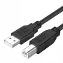 USB 2.0 kabelis A - B M/M 1,8 m VALUE