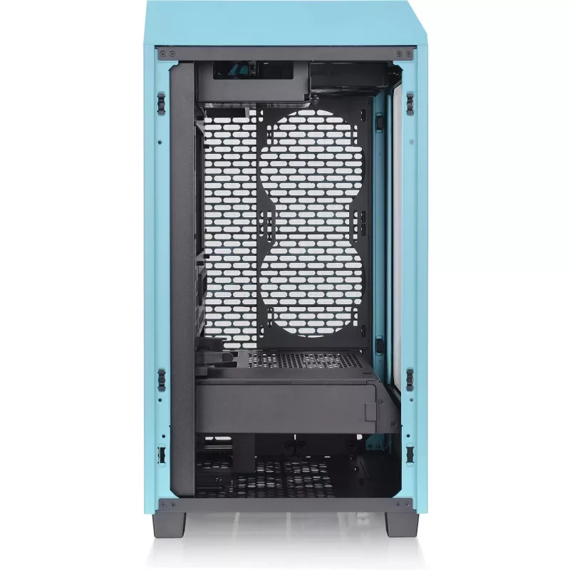 Thermaltake The Tower 200 turquoise Tempered Glass Mini Tower korpusas