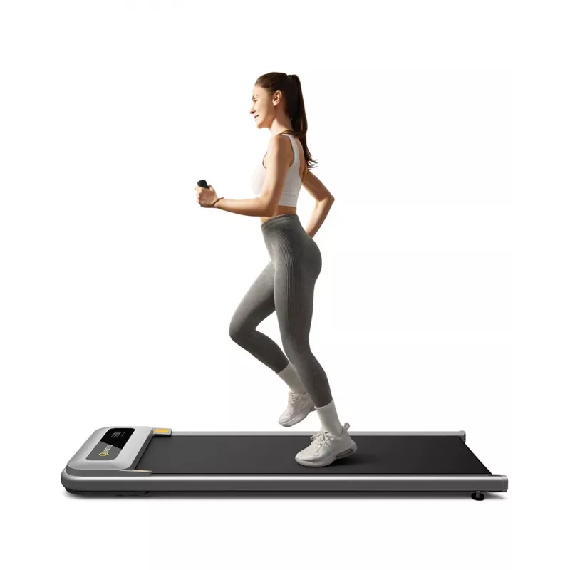 Bėgimo takelis UREVO U1 Pro — variklis 2,25 AG, greitis 1–6 km/h, bėgimo plotas 420×1200 mm, maks. vartotojo svoris 120 kg