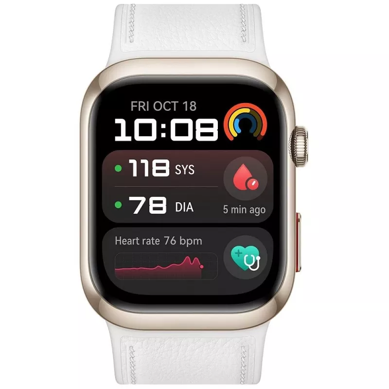 Išmanusis laikrodis Huawei Watch D2 4,62 cm AMOLED 480 x 408 liečiamas ekranas Auksinis