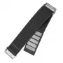 Nailono sportinis dirželis FIXED QuickFit 22 mm, tamsiai pilkas, riešui 160–210 mm, skirtas Garmin