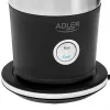 Automatinis pieno putotojas Adler AD 4497 — nerūdijantis plienas, 600 W, putos 120 ml / šildymas 300 ml, karštas ir šaltas