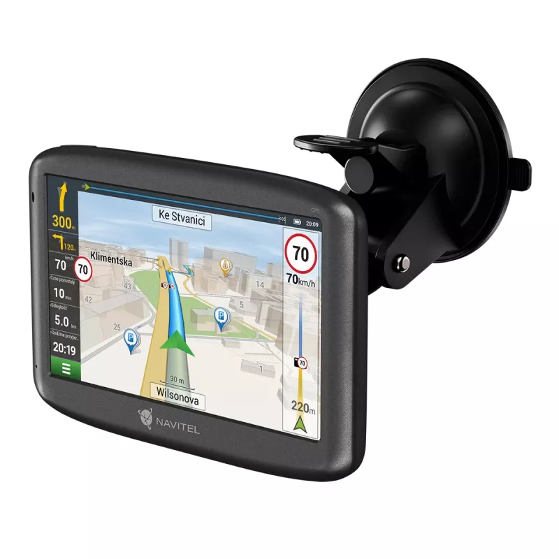 GPS navigatorius Navitel Navitel E505 Magnetic – 5 colių TFT lietimui jautrus ekranas, 8 GB, MicroSD, nešiojamas/stacionarus, 161 g