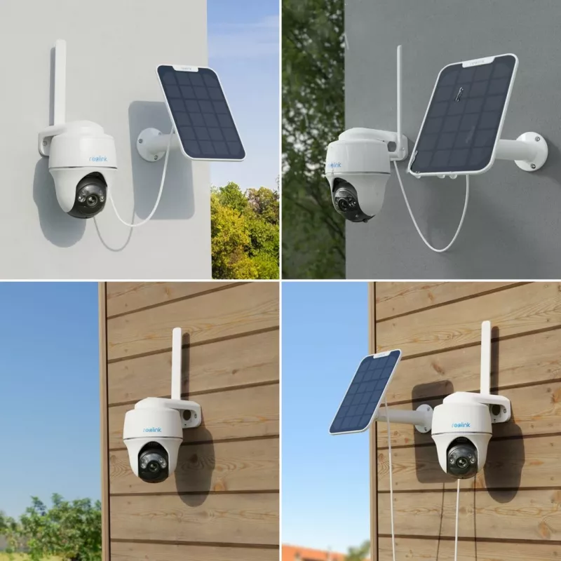 Reolink Go Series G430 - 5MP lauko baterinė kamera, 4G LTE tinklas, asmens/transporto priemonės/gyvūno aptikimas, 355° pan & 140° tilt