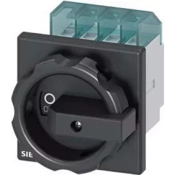 Siemens 3LD2003-0TK51 - 4P - Juodas - 400 V - 690 V - CCC - CSA - UL - VDE - EAC - CE - LRS - 400-690 V