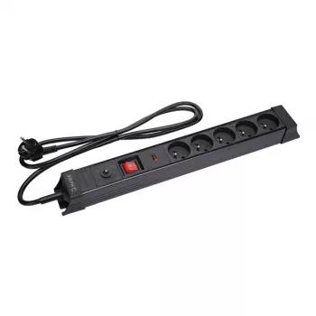 Apsauginis įtampos filtras Hawk HWPS503BK 3 m ilgio prailgintuvas su 3 m laidu