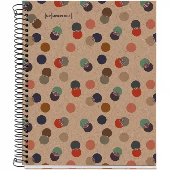 MIQUELRIUS College Notebook Eco Design 1 languotas DIN A5 vidinis paraštė (A615699)