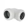 Barrow Multi-Link adapter 90° 14 mm AD kietajai vamzdelei baltas TWT90KNS-K14