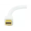 Vaizdo kabelio adapteris LOGILINK Mini DisplayPort į HDMI Type A CV0036A, 0,1 m, pilka