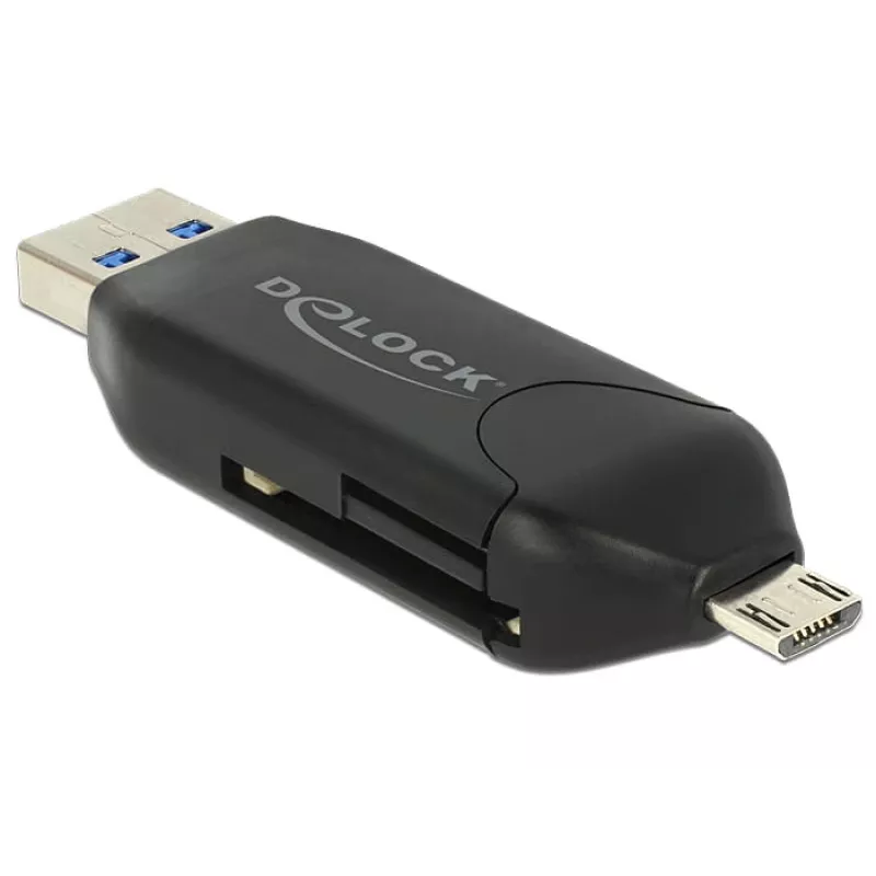 Card Reader DeLOCK 91734 USB/Micro-USB Juoda