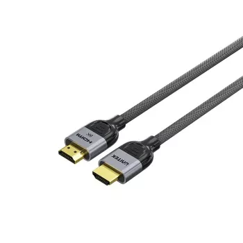 HDMI kabelis Unitek C11093RGY01 8K 10 m, HDMI 2.1, 48 Gbit/s, 144 Hz, ARC, auksuoti kontaktai, pilka