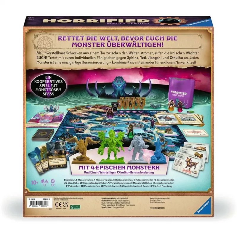 Stalo žaidimas Horrified World of Monsters