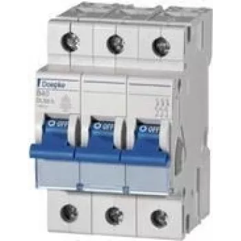 DOEPKE Automatinis jungiklis B25A DLS-6H-B25-3-6-KA 6kA 3-polių 400V B kreivė DLS-6H-B25-3-6-KA (09914115)