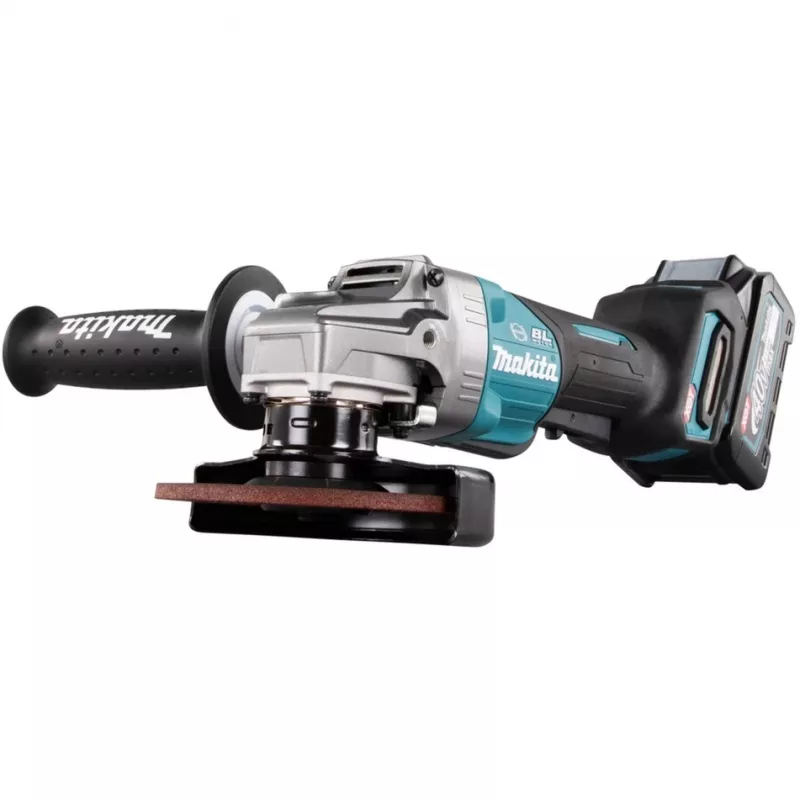 Makita GA013GM201 - Kampinis šlifuoklis - Belaidis - 125 mm - 2 akumuliatoriai, įkroviklis komplekte - 40 V