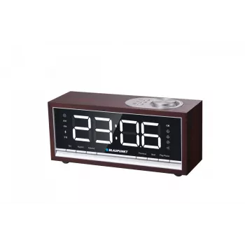 Nešiojamas radijo žadintuvas BLAUPUNKT CR60BT – FM PLL, Bluetooth, LED ekranas, 60 stočių atmintis, baterija/DC, CR2032 atsarginė